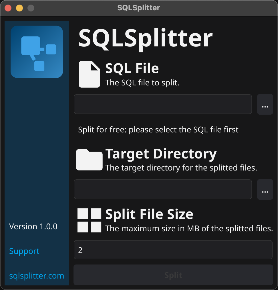 SQLSplitter
